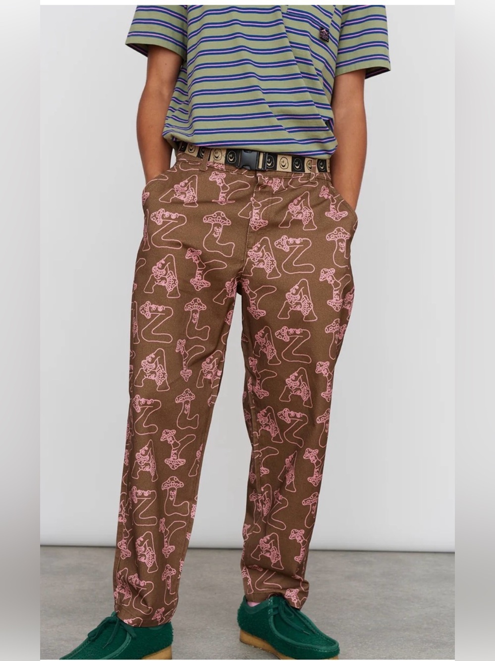 LAZY OAF Lucid Letters Tokyo pants